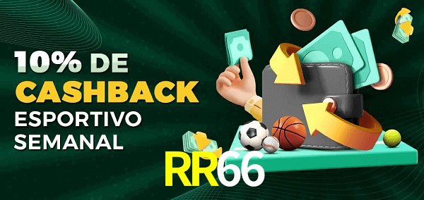 10% de bônus de cashback na RR66
